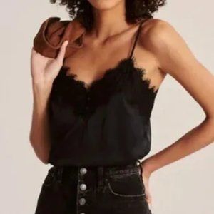 NWT Abercrombie Satin Lingerie Cami